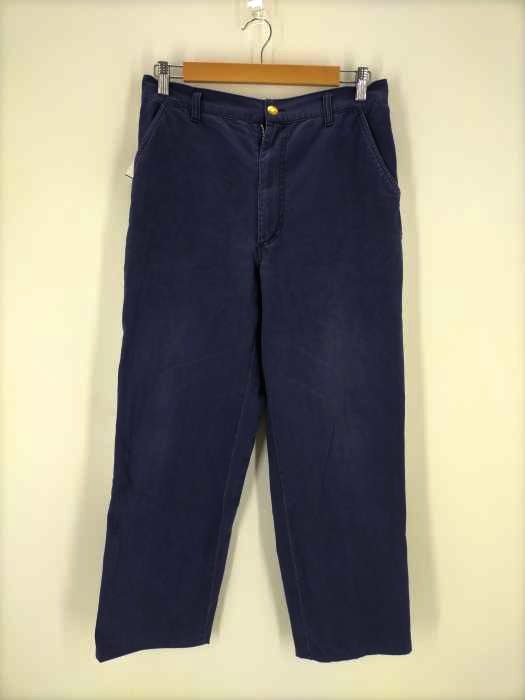 USED古着(ユーズドフルギ) 80S YKKジップ 片爪 アルミジップ ユーロ ペインターパンツ メンズ 表記無