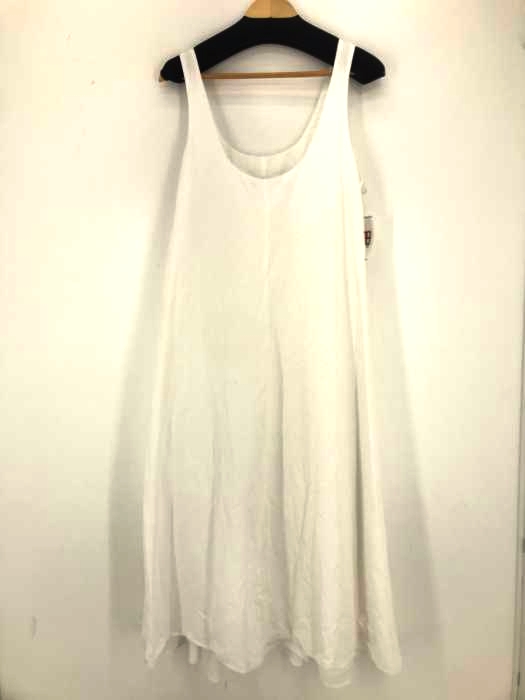 ZARA(ザラ) LINEN BLEND DRESS レディース import:M