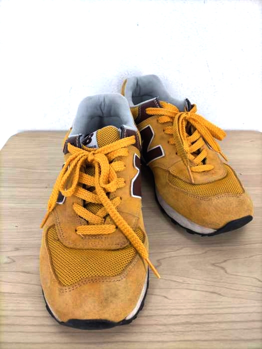 NEW BALANCE(ニューバランス) ML574NBR BRITISH GOLD メンズ JPN：26.5