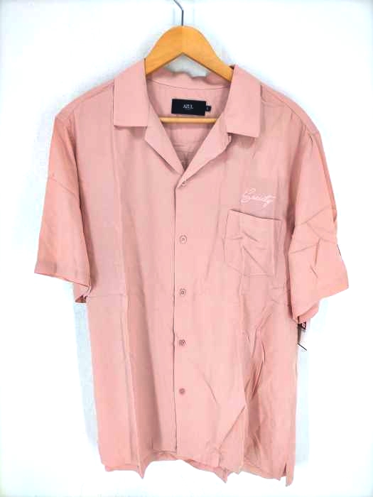 AZUL by moussy(アズールバイマウジー) TOKYO SATEN SHIRT メンズ L