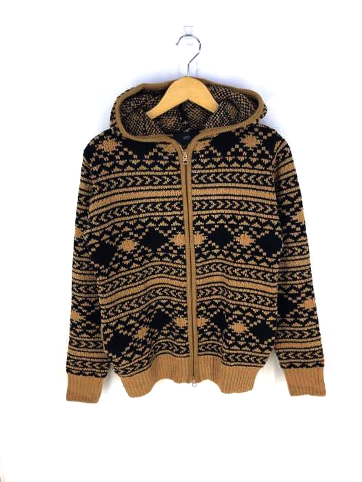 AZUL by moussy(アズールバイマウジー) CHIMAYO MOLE KNIT ZIP PARKA メンズ  S