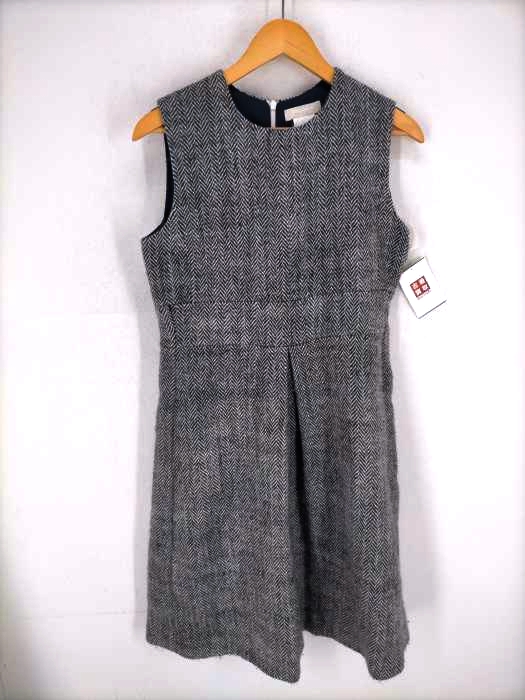 S Max Mara(エスマックスマーラ) ヘリンボーンノースリーブワンピース レディース JPN：42