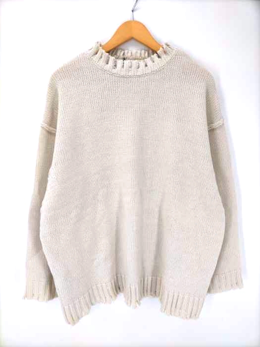 SLY(スライ) DAMAGED LOOSE TOPS レディース FREE