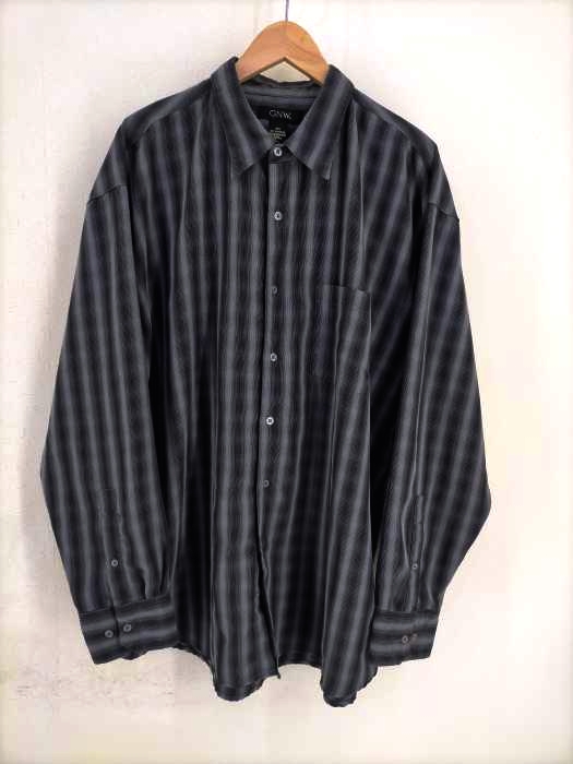 USED古着(ユーズドフルギ) オーバーサイズストライプ柄シャツ メンズ JPN：XXL