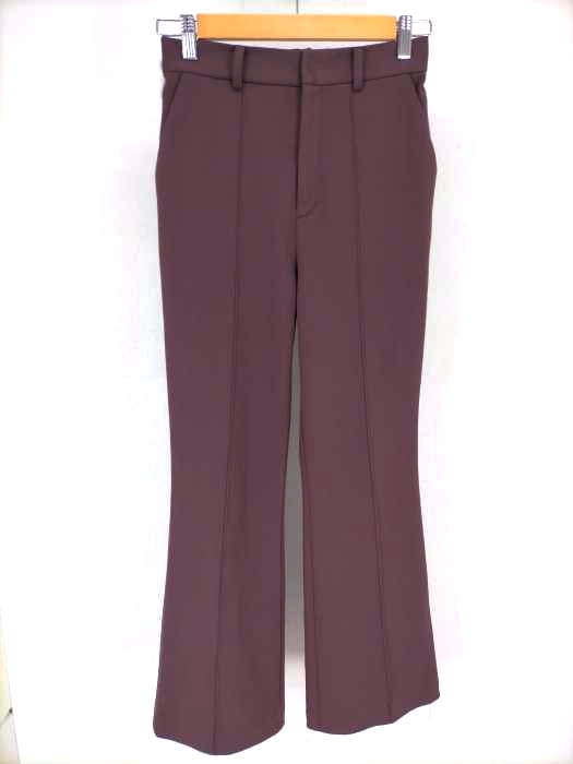 STUDIOUS(ステュディオス) ウォッシャブルフレアパンツ レディース  1