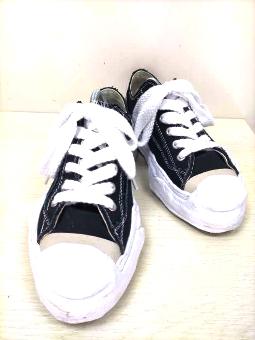 メゾンミハラヤスヒロ Maison MIHARA YASUHIRO HANK original sole toe cap sneaker LOW canvas メンズ EUR：43