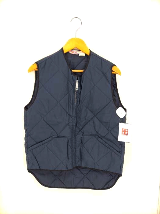 ユーズドフルギ USED古着 {{redrock}} USA製 PRIDEジップ ナイロンキルティングベスト メンズ import：M