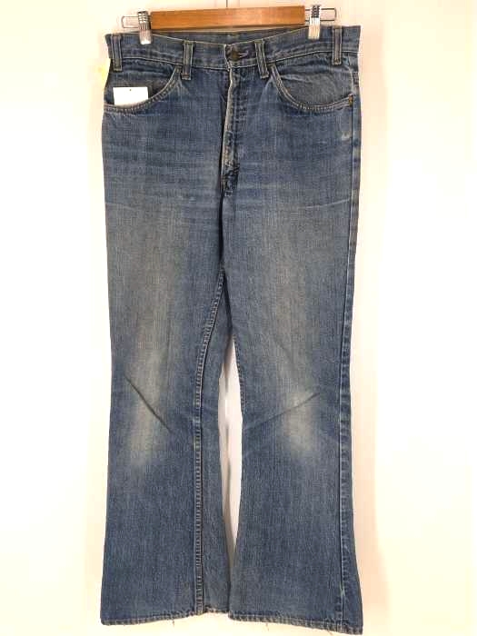リーバイス Levis 70S Lot 646 オレンジタブ BIG E 均等V 42TALON ジップフライ ブーツカット デニムパンツ 縮率3％ ボタン裏刻印無 メンズ 表記無