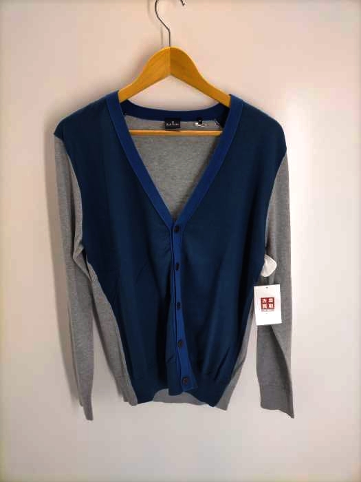 ピーエスポールスミス PS Paul Smith バイカラーカーディガン メンズ JPN：M