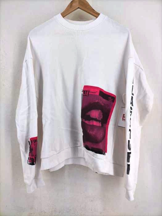 フラッグスタフ FLAGSTUFF LIE プリントスウェット メンズ JPN：M