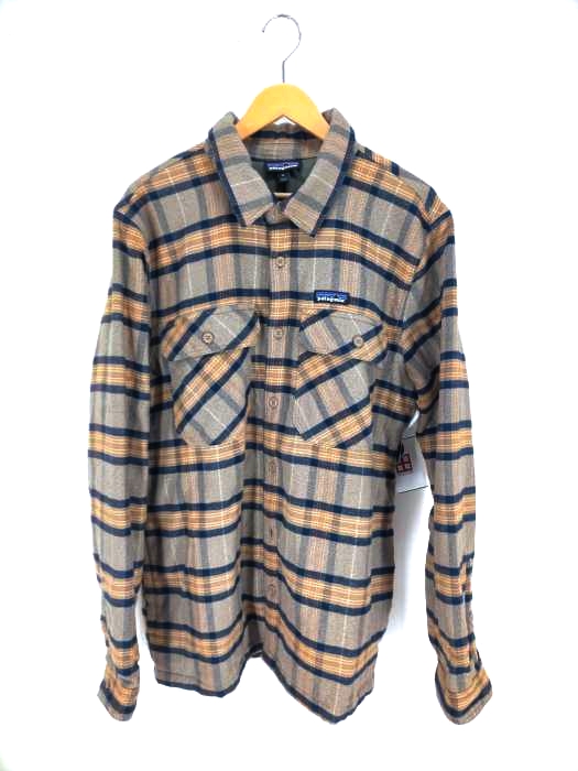パタゴニア patagonia Insulated Fjord Flannel Jacket メンズ JPN:XL