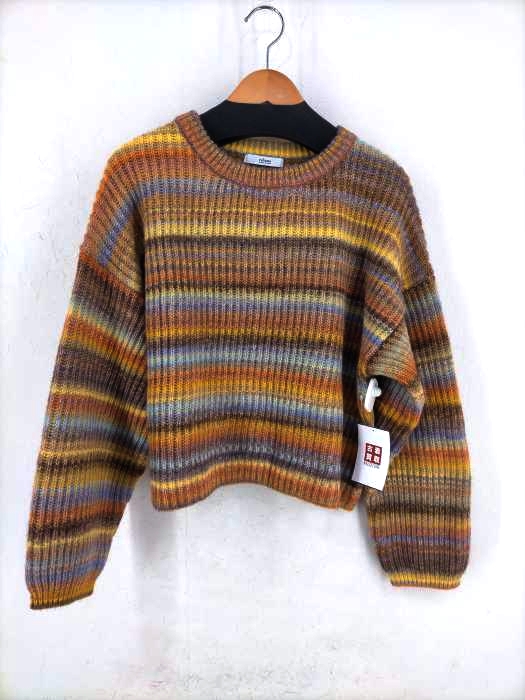 ジャーナルスタンダードレリューム JOURNAL STANDARD relume 22AW マルチカラーウールニット レディース FREE