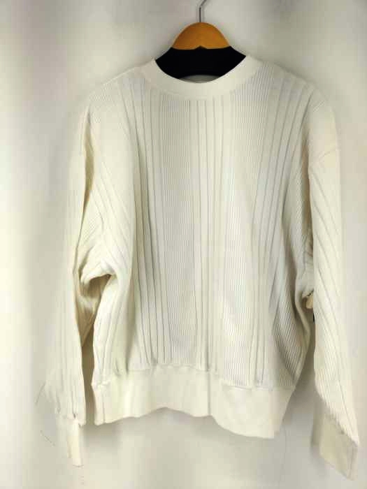 エイチビューティーアンドユースユナイテッドアローズ H BEAUTY & YOUTH UNITED ARROWS HEAVY RANDOM RIB CREW NECK PULLOVER メンズ  LAARGE