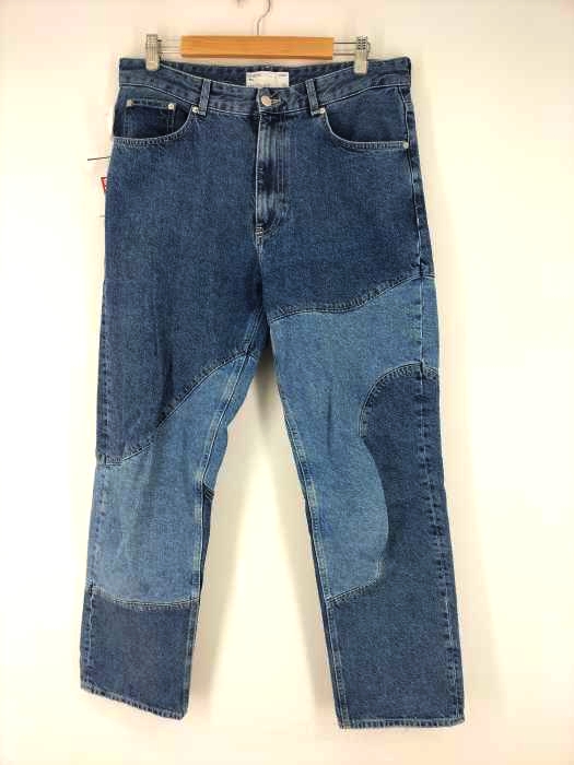 ベルシュカ BERSHKA リメイクデニムパンツ メンズ  42