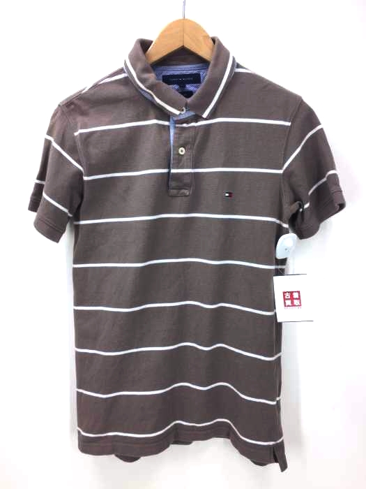 TOMMY HILFIGER(トミーヒルフィガー) ボーダーポロシャツ メンズ JPN：L