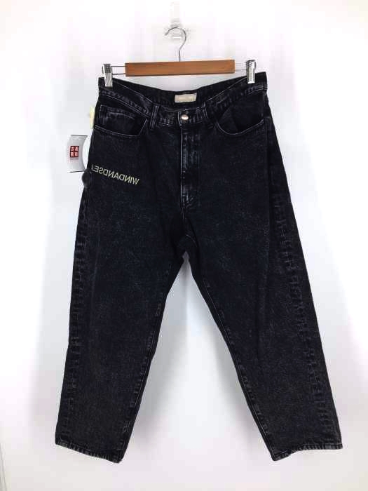 WIND AND SEA(ウィンダンシー) Mid Rise Wide Tapered Jeans メンズ JPN：L