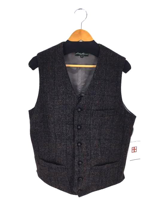 Eddie Bauer(エディーバウアー) くるみボタン ツイードジレ メンズ JPN:M