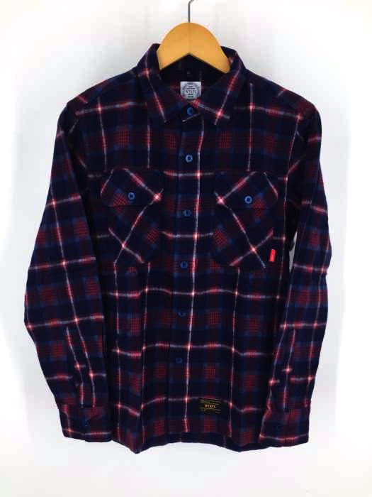 WTAPS(ダブルタップス) EX31_COLLECTION VOTOS L/S 01 チェックネルシャツ メンズ JPN：S