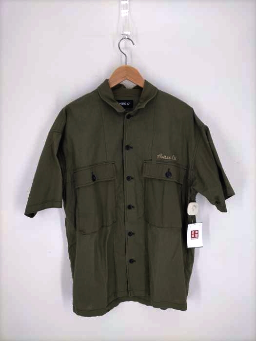 AVIREX(アヴィレックス) 21SS LINEN COTTON TYPE M-43 SHIRT メンズ XL