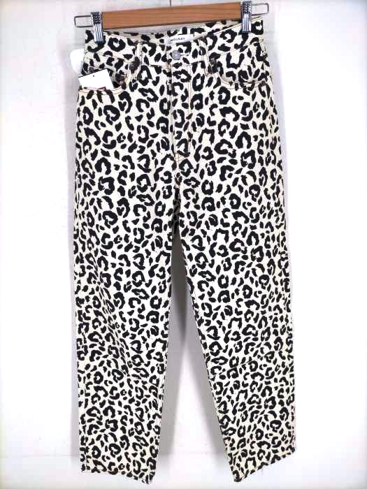 moussy(マウジー) LEOPARD WIDE PANTS レディース JPN：0