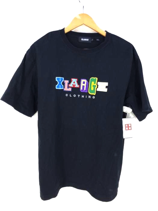 XLARGE(エクストララージ) S/S TEE MULTI COLOR COLLEGE LOGO メンズ  L