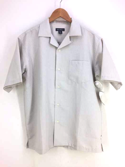 Eddie Bauer(エディーバウアー) シアサッカー オープンカラーシャツ メンズ  S