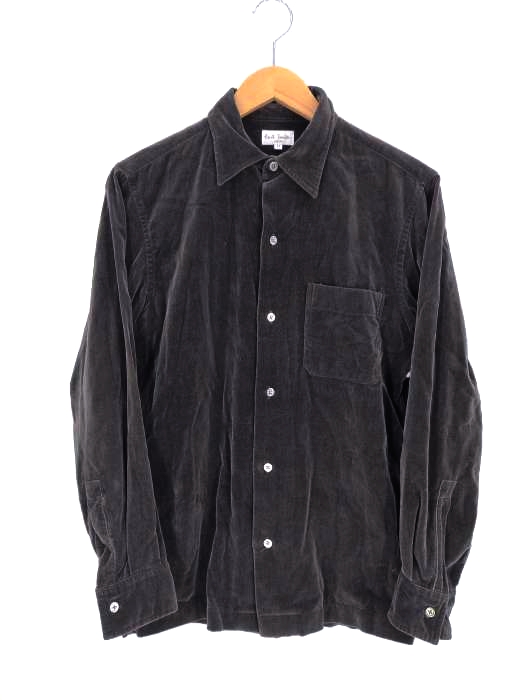 Paul Smith LONDON(ポールスミスロンドン) ベロアシャツ メンズ  M