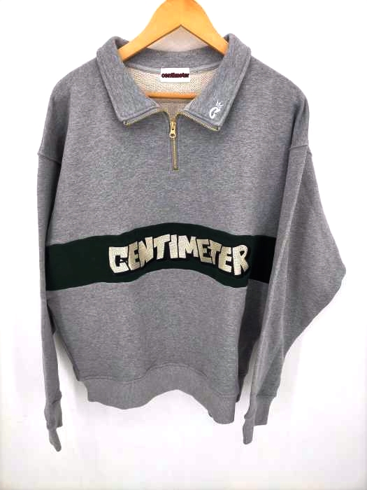 centimeter(センチメーター) bomber haifzip sweat メンズ JPN：L