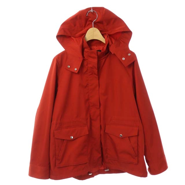SIMPLICITE(シンプリシテェ) 17AW ジャケット マウンテンパーカー ジップアップ フード 赤 レッド /HK レディース  表記なし