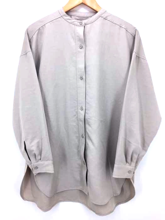 AZUL by moussy(アズールバイマウジー) BAND NECK SHIRT レディース JPN：M