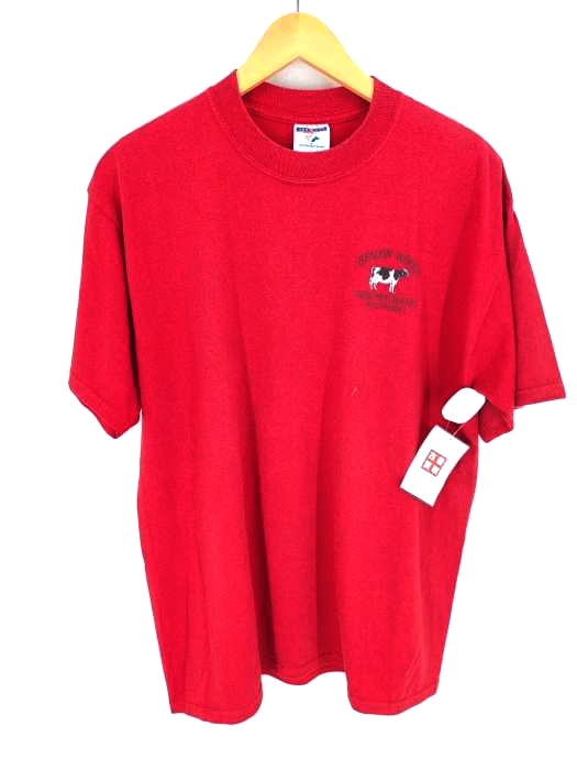 JERZEES(ジャージーズ) 90S BEACON WOODS プリントクルーネックTシャツ メンズ JPN：L