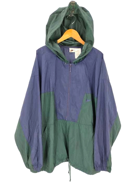 NIKE(ナイキ) 90S 銀タグ ビッグサイズ ナイロンアノラック メンズ import：XL