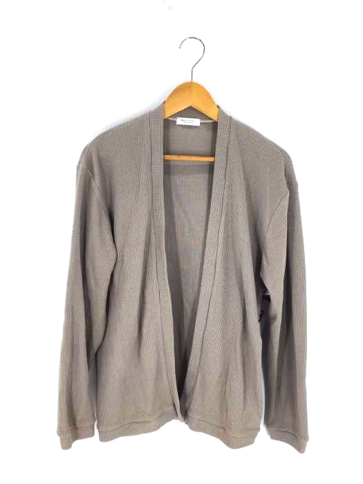 BEAUTY & YOUTH UNITED ARROWS(ビューティーアンドユースユナイテッドアローズ) シルケット アゼ ノーボタン カーディガン メンズ JPN:L