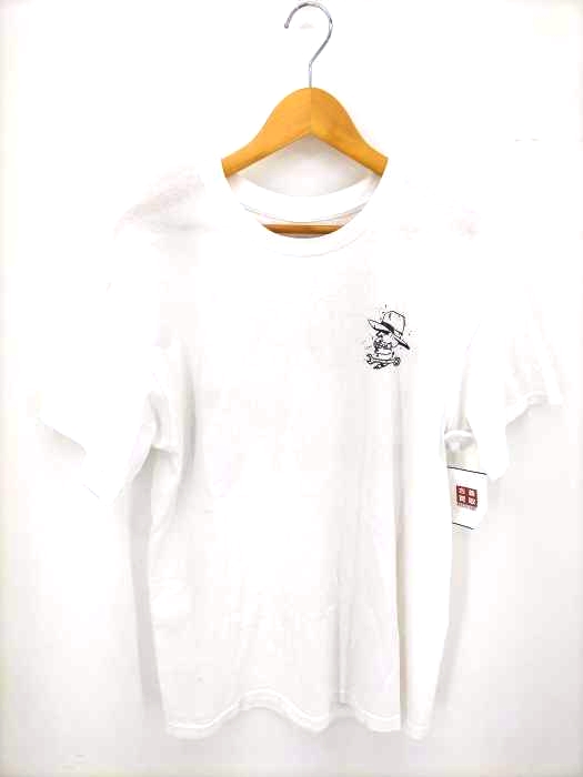 HARD LUCK(ハードラック) 両面プリント クルーネックTシャツ メンズ JPN:L