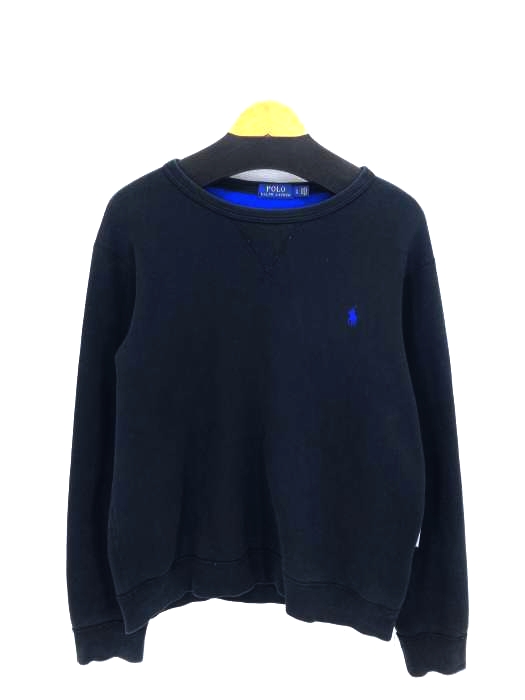POLO RALPH LAUREN(ポロラルフローレン) 前V スモールポニー クルーネックスウェット 裏フリース メンズ  LG