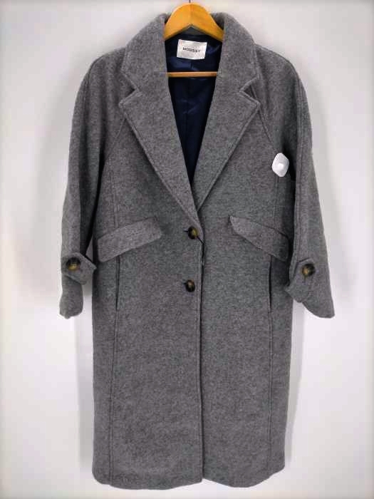 moussy(マウジー) SINGLE BREASTED WOOL COAT レディース  1