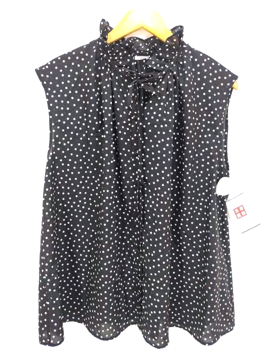 IENA(イエナ) 22SSドットフリルノースリーブブラウス レディース ONE SIZE