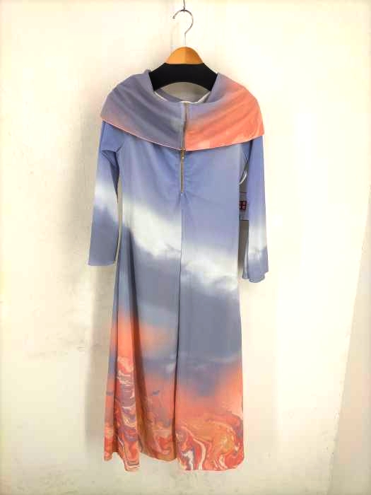 ユーズドフルギ USED古着 THINGS THAT MATTER PRINT YORYU JERSEY MAXI DRESS レディース FREE