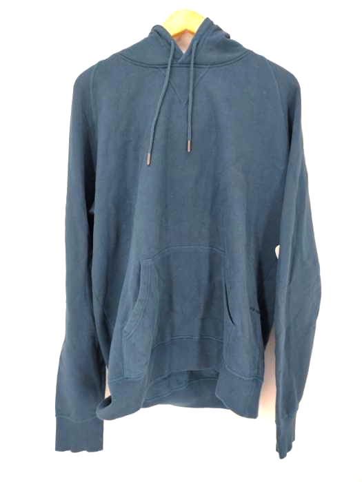 POP TRADING COMPANY(ポップトレーディングカンパニー) LOGO SWEAT PARKA Vガゼット プルオーバーパーカー メンズ JPN：L