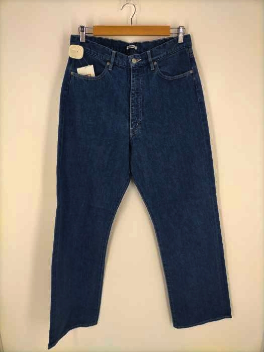 オーラリー AURALEE 22AW SELVEDGE LIGHT DENIM PANTS メンズ JPN：4