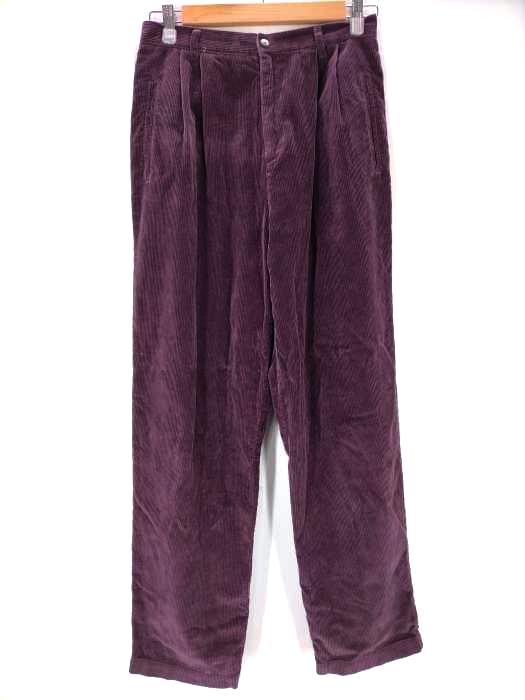 リズ クレイボーン LIZ Claiborne 2タック コーデュロイパンツ メンズ  10
