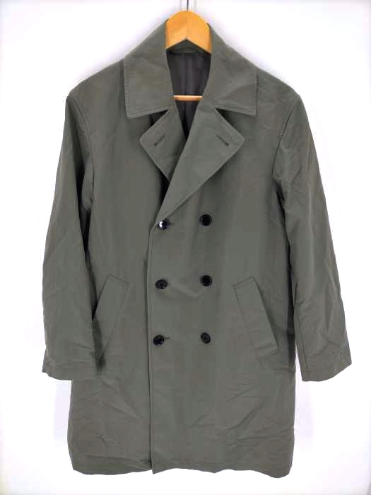 ユナイテッドアローズグリーンレーベルリラクシング UNITED ARROWS green label relaxing CM ナイロンタッサー トレンチコート メンズ JPN：S