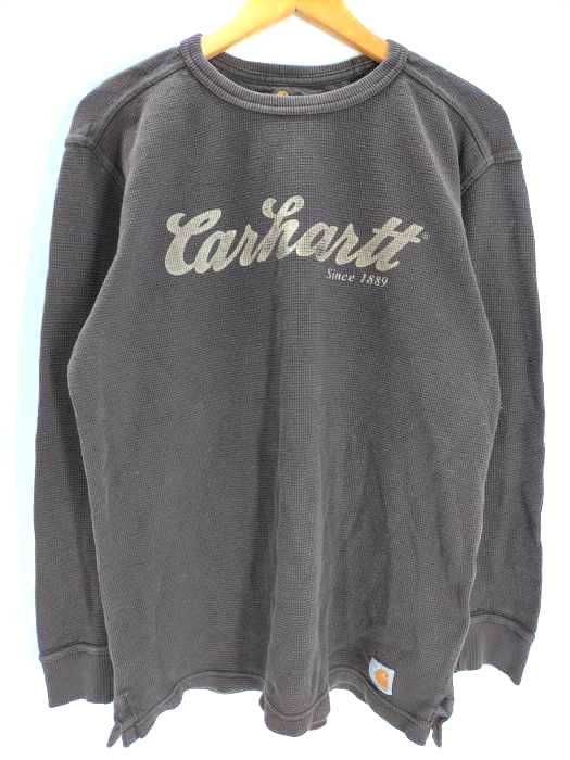 カーハート Carhartt RELAED FIT ロゴプリント サーマルシャツ メンズ import：M