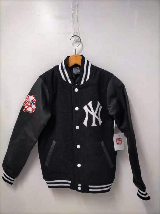 マジェスティック MAJESTIC NY アームフェイクレザースタジャン レディース JPN：M
