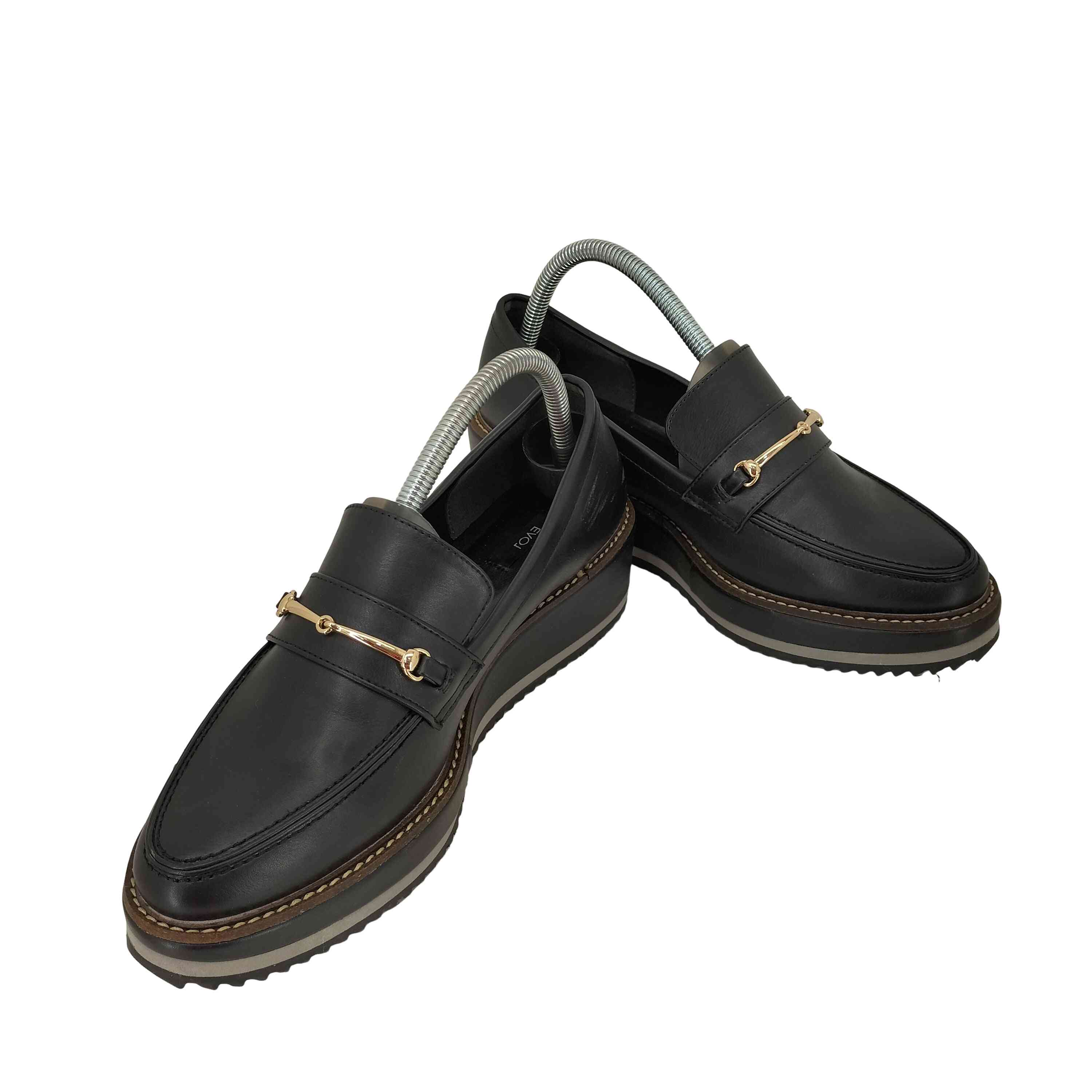 EVOL(イーボル) 厚底プラットフォームビットローファー メンズ JPN：25.5 【中古】【ブランド古着バズストア】