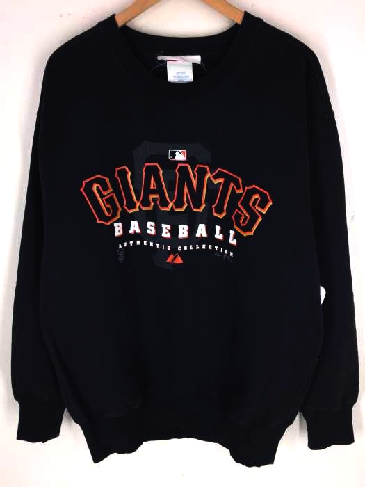 マジェスティック MAJESTIC GIANTS プリント スウェット メンズ JPN：M