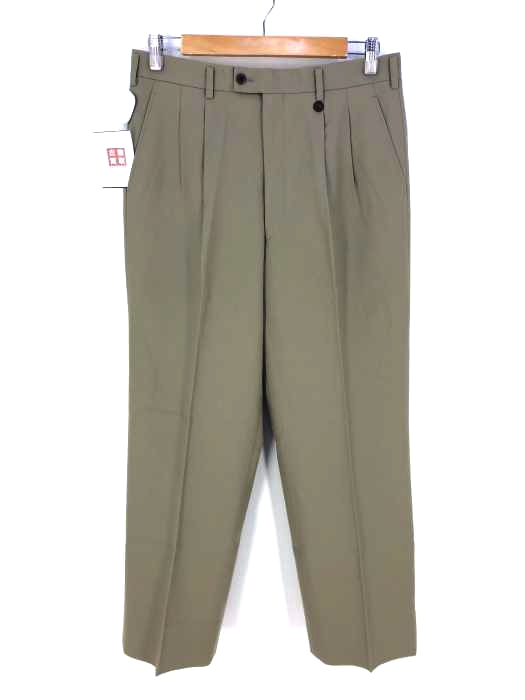 AQUASCUTUM(アクアスキュータム) 2タックワイドスラックス メンズ パンツ スラックス