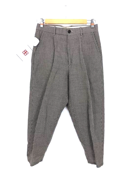 Steven Alan(スティーブンアラン) CHECK SUPER BAGGY TAPERED ANKLE メンズ JPN：S