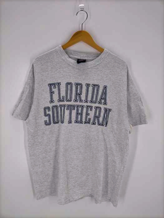 USED古着(ユーズドフルギ) 80-90s soffe's FLORIDA SOUTHERN 霜降りプリント半袖Tシャツ メンズ JPN：XL