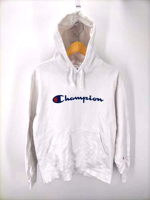 Champion(チャンピオン) スクリプトロゴプルオーバースウェットパーカー メンズ JPN：XL